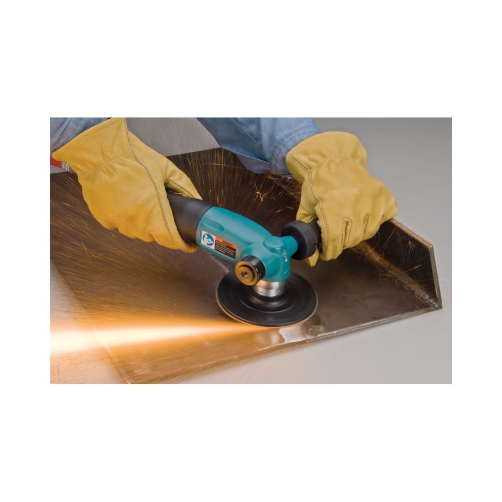 Dynabrade Inc 5 Inch 1.3HP 12000 RPM Right Angle Air Disc Sander, large image number 2