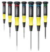 General Tools 7 Piece Assorted Precision Screwdriver Set Phillips Slotted Torx, small