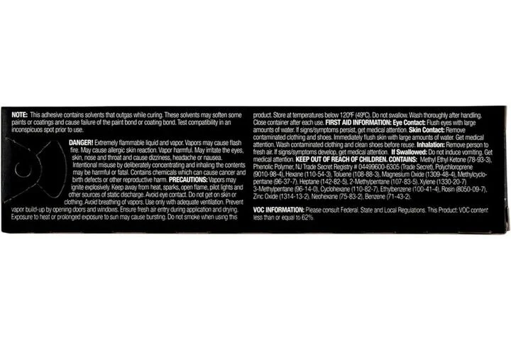 3M Bondo 5 Oz Tube Super Weatherstrip and Gasket Adhesive, Black, large image number 6