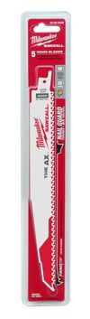 Milwaukee 9inch x 1inch x .062inch 5/8T HSS HD Recip Saw Blade, small image number 2