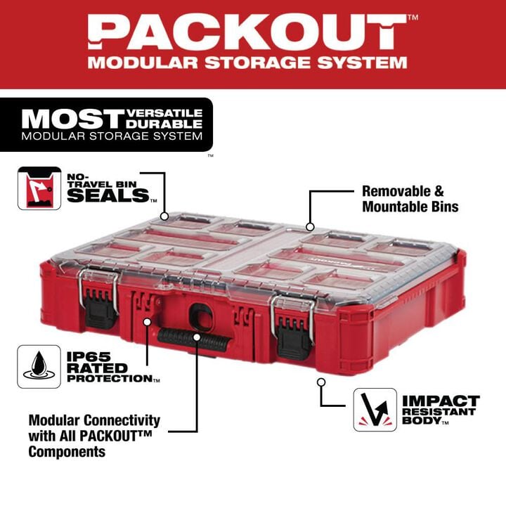 Milwaukee PACKOUT Organizer, large image number 1