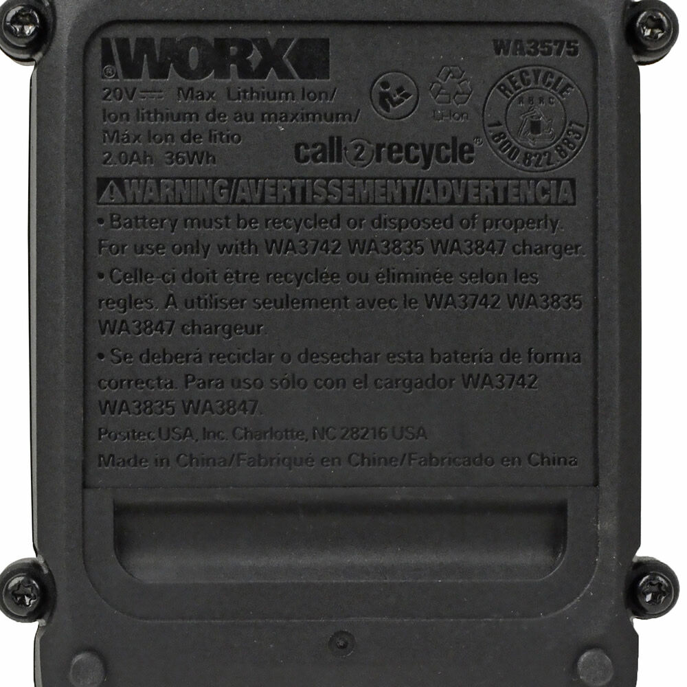 20V, 2.0Ah Replacement Battery (US)