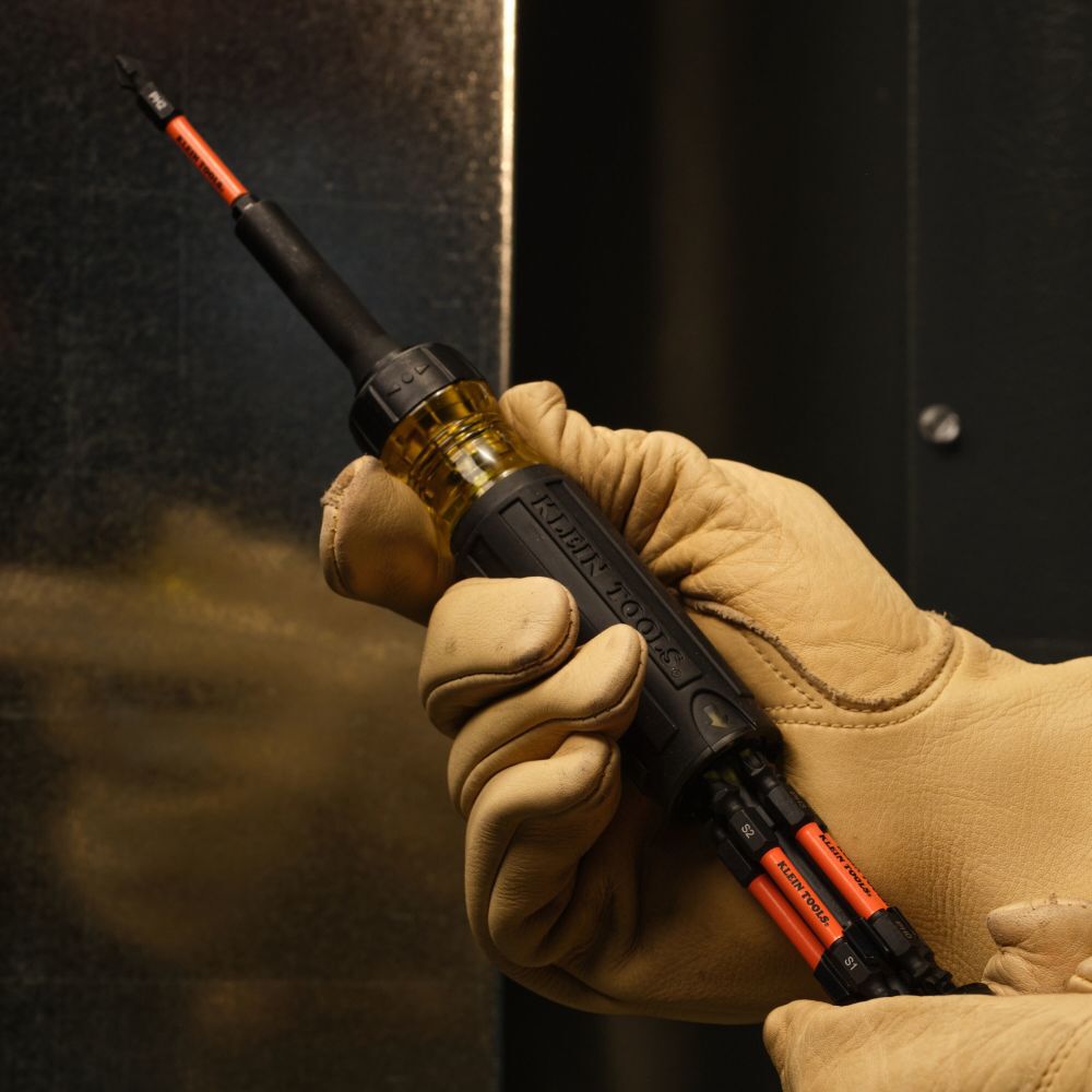 Klein Tools 13-in-1 Ratcheting Impact Driver, large image number 6