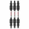 Bosch 3 pc Impact Tough 2.5 In Square Double-Ended Bit Set, small