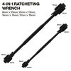 Klein Tools 4 in 1 Ratcheting Wrench Set Metric 2 Pieces, small image number 2