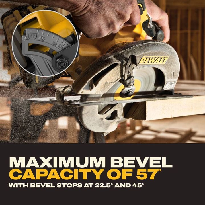 DEWALT 60V FLEXVOLT 7-1/4 Inch Circular Saw with Tool Connect Kit, large image number 5