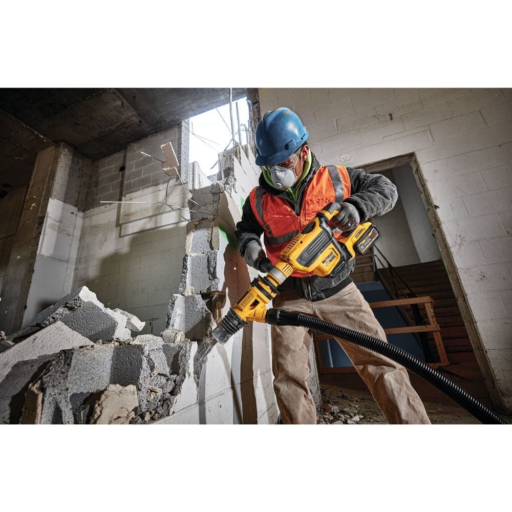 DEWALT Demolition Hammer Dust Shroud Chiseling, large image number 3