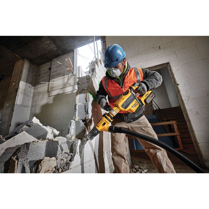 DEWALT Demolition Hammer Dust Shroud Chiseling, large image number 2