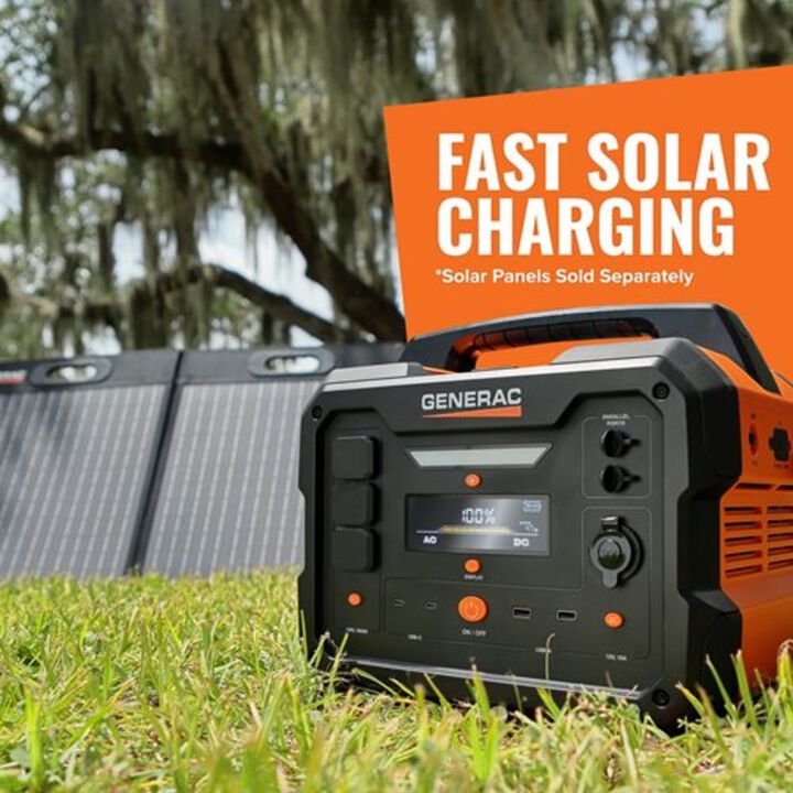 Generac GB20003,200 Watt 50-State Lithium-Ion Battery Solar Power Station, large image number 8