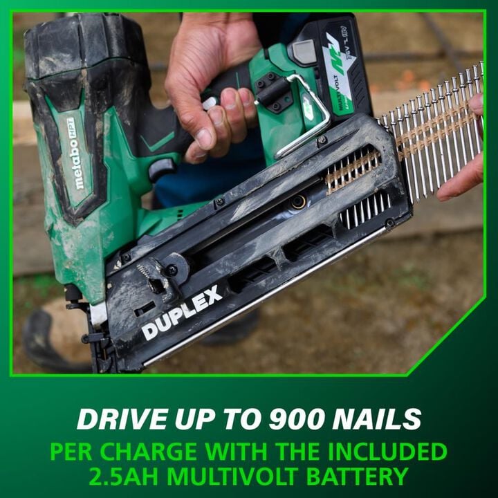 Metabo HPT 36V MultiVolt Forming Nailer 3 1/2in Cordless Kit, large image number 5