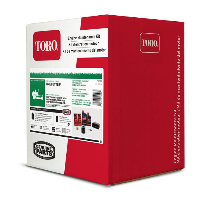 Toro Engine Maintenance Kit for Single Cylinder Toro Engines, large image number 1