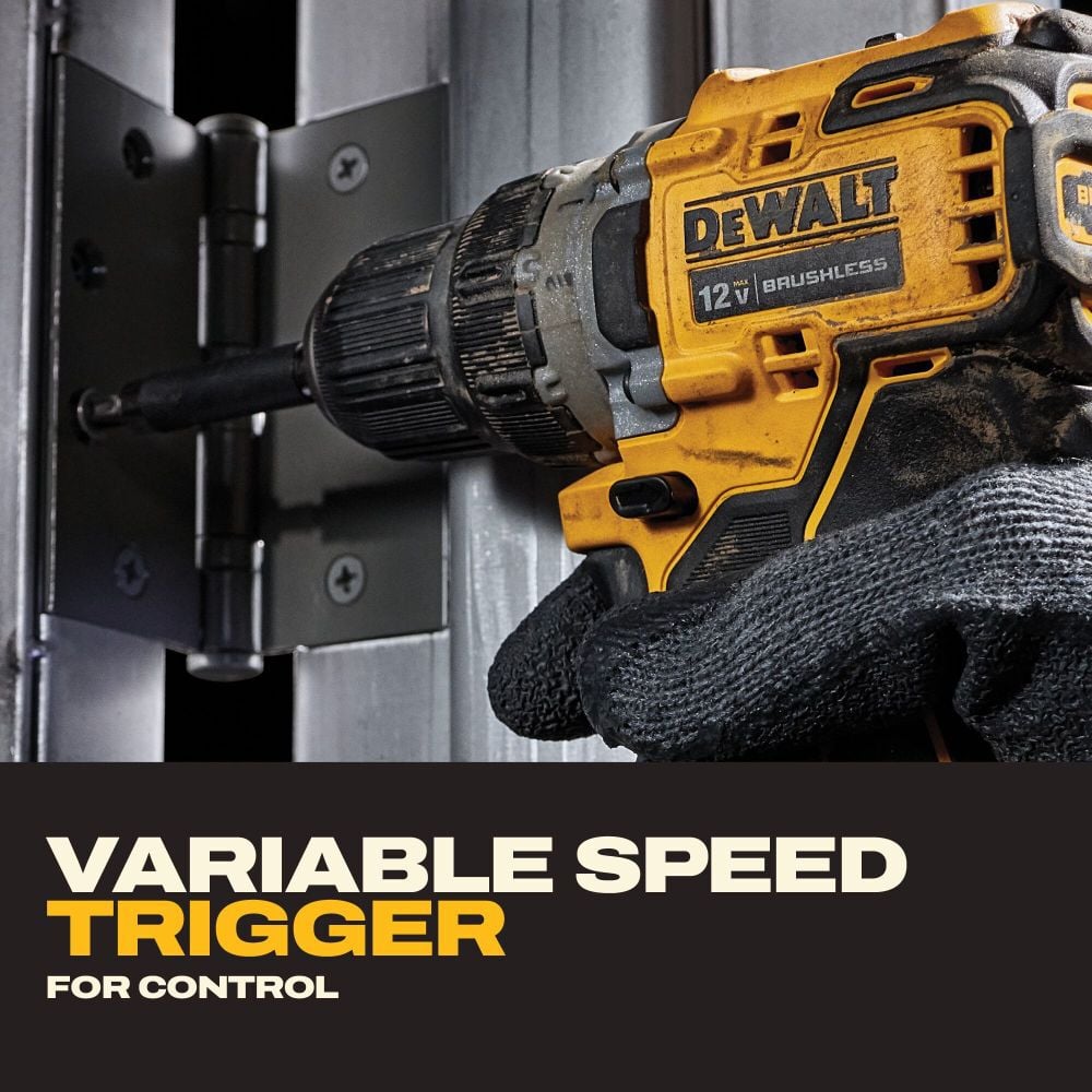DEWALT XTREME 12V MAX Brushless 3/8 Inch Drill/Driver Kit, large image number 4