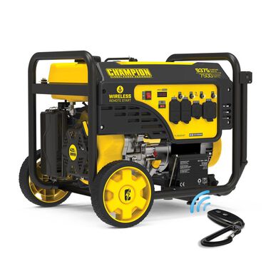 Champion Power Equipment 7500-Watt Portable Generator with Wireless Remote Start