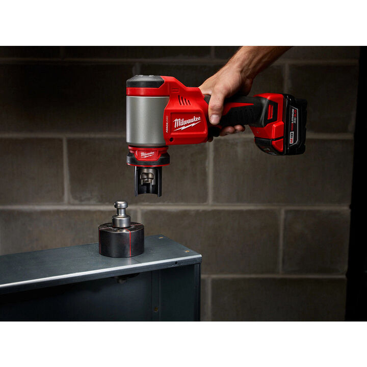 Milwaukee M18 FORCE LOGIC 10 Ton Knockout Tool 1/2 Inch to 2 Inch (Bare Tool), large image number 9