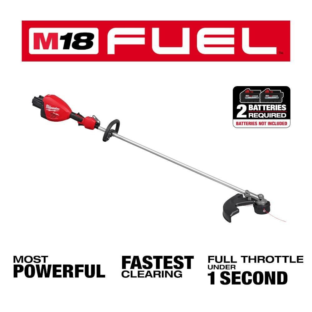 Milwaukee M18 FUEL 17 inch Dual Battery String Trimmer (Bare Tool), large image number 2