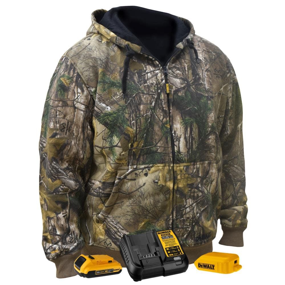 DEWALT Heated Quilted Work Jacket Kit, large image number 11