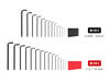 Tekton Ball End Hex L-Key Set, 28 Piece (0.050-3/8 Inch, 1.3-10 mm), small image number 2