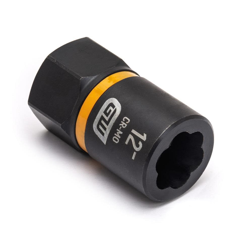 GEARWRENCH 3/8 Drive Bolt biter Impact Extraction Socket 12-mm, large image number 1
