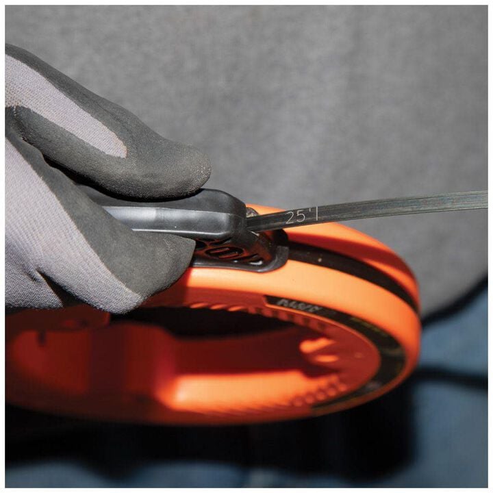 Klein Tools 25' Wide Steel Fish Tape, large image number 3