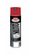 Krylon Quik-Mark 17 Oz Solvent-Based Inverted Marking Paint, Red, 12 Pieces, Case, small image number 2