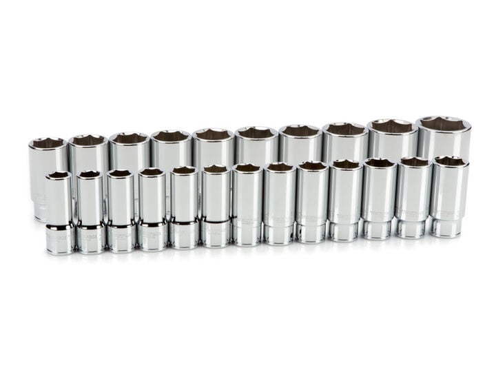 Tekton 3/4 Inch Drive Deep 6-Point Socket Set, 23-Piece (19-50 mm), large image number 0