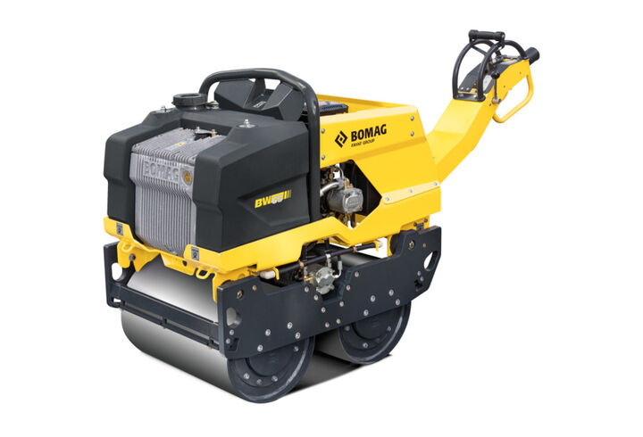 Bomag 28 Inch Double Drum Vibratory Walk Behind Roller