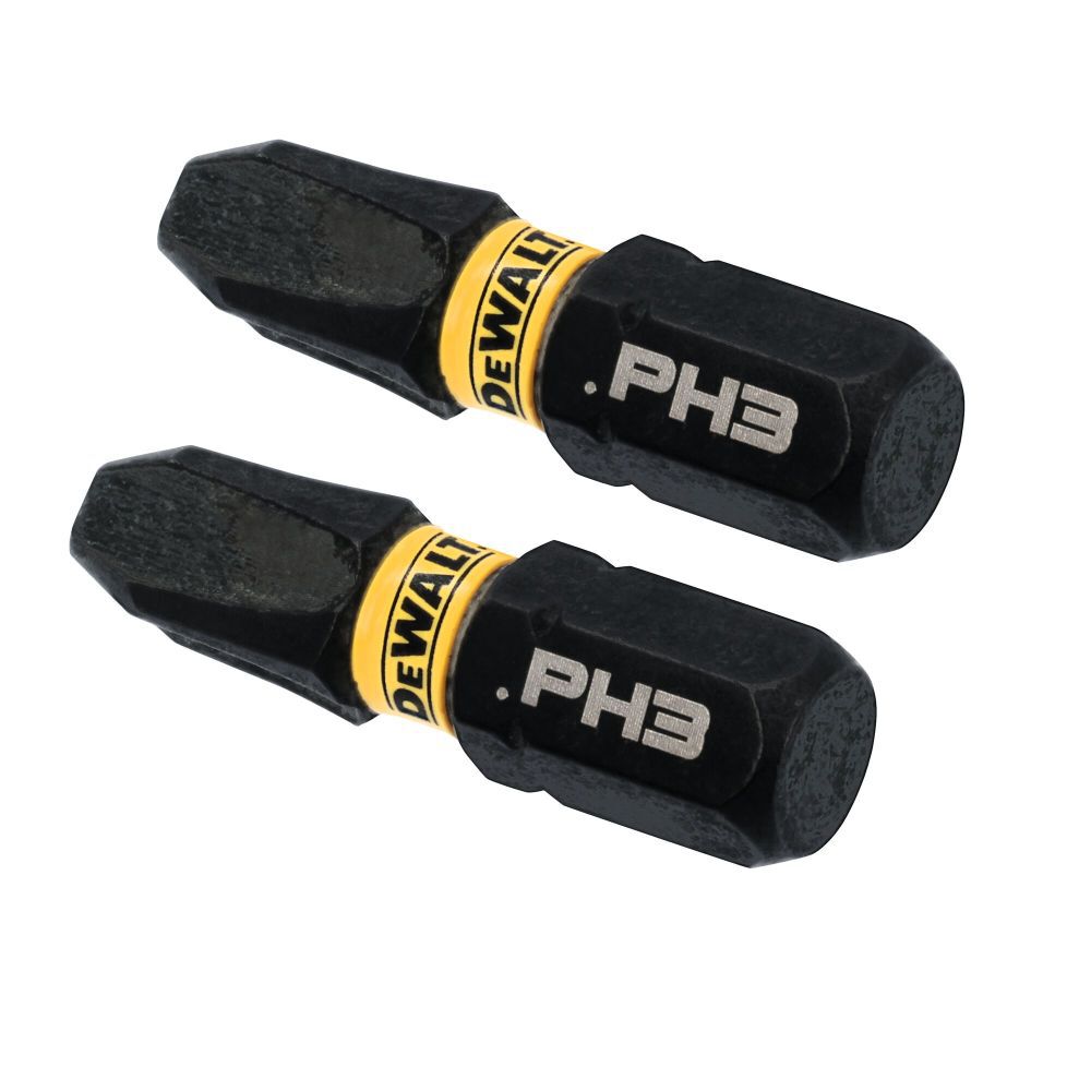 DEWALT ELITE SERIES 1 Inch PH3 Bits 2 Pieces, large image number 3