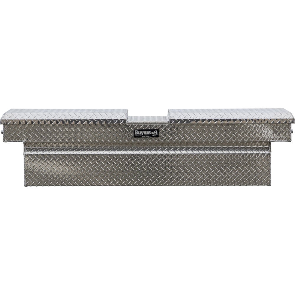 Buyers Products Company 18x20x71 Inch Diamond Tread Aluminum Gull Wing Truck Box – 1710410