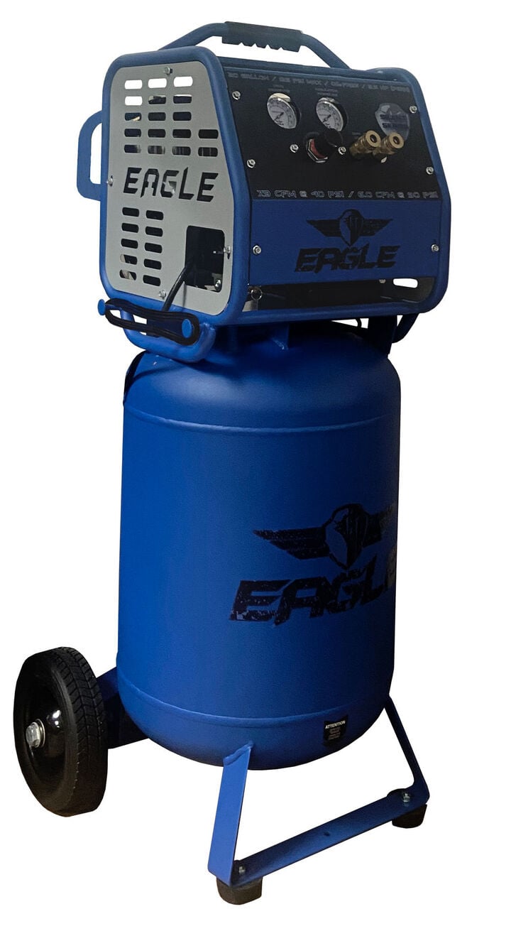 Eagle Compressor Silent Series 20 Gallon Electric Portable Air Compressor, large image number 1