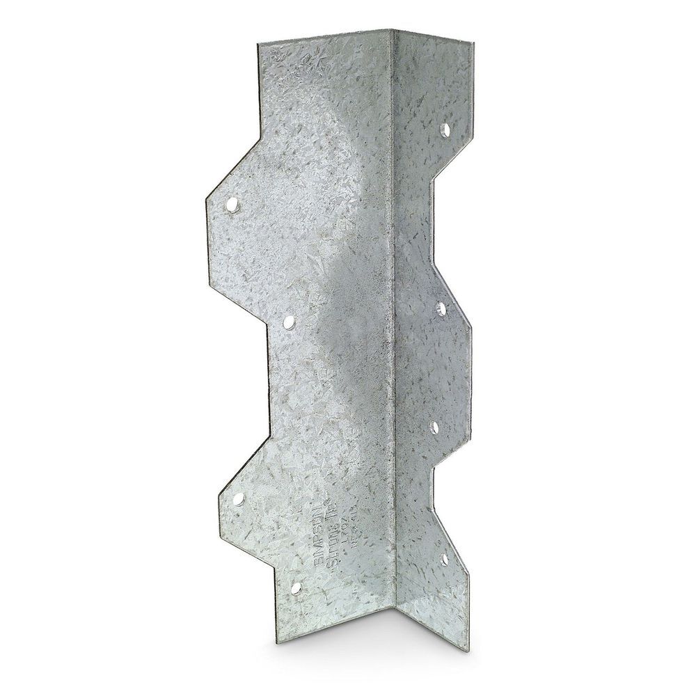 Simpson Strong-Tie 7 In. 16 Gauge ZMAX Galvanized G90 Reinforcing L-Shaped Angle, large image number 1
