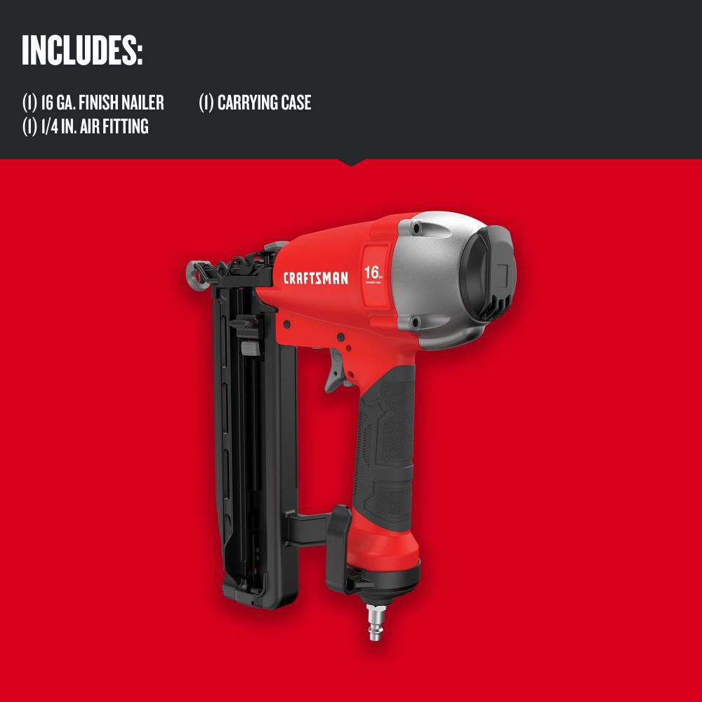 CRAFTSMAN 16 Gauge Straight Finish Nailer, large image number 2