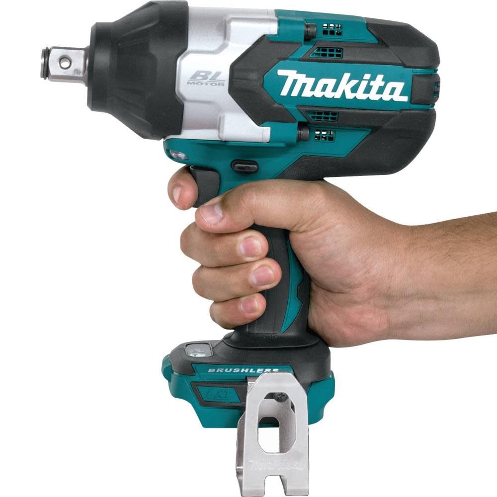 Makita 18V LXT 3 4in Sq Drive Impact Wrench Kit with Friction Ring Anvil XWT07T Acme Tools