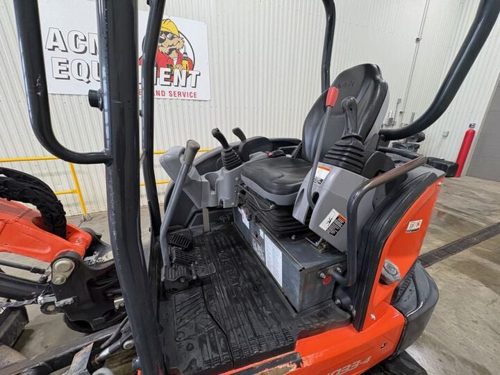 Kubota KX033-4 24.8HP Compact Tracked Excavator Used 2018, large image number 11