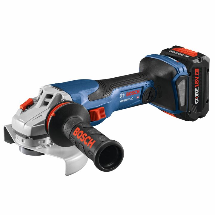 Bosch PROFACTOR 18V Spitfire 5-6 Inch Angle Grinder Kit Reconditioned, large image number 3