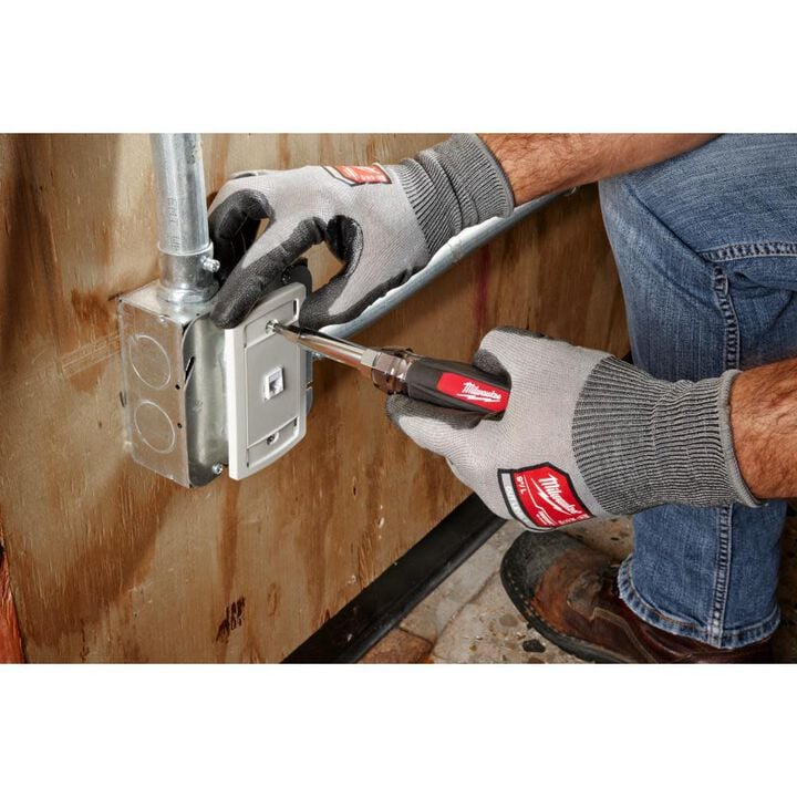 Milwaukee 9-in-1 Punchdown Multi-Bit Screwdriver, large image number 6