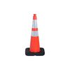 Vizcon Orange 28in Slim Line Enviro-Cone with 7 Lbs Rubber Base, small image number 1