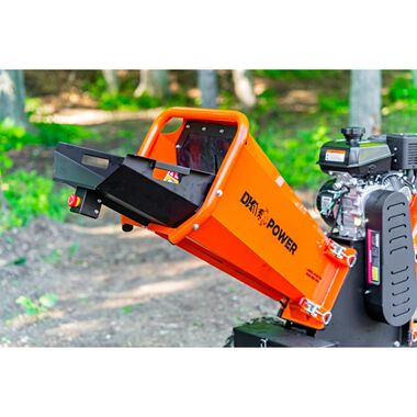 DK2 4in 280 cc 7HP Gasoline Powered Kinetic Drum Chipper, large image number 16