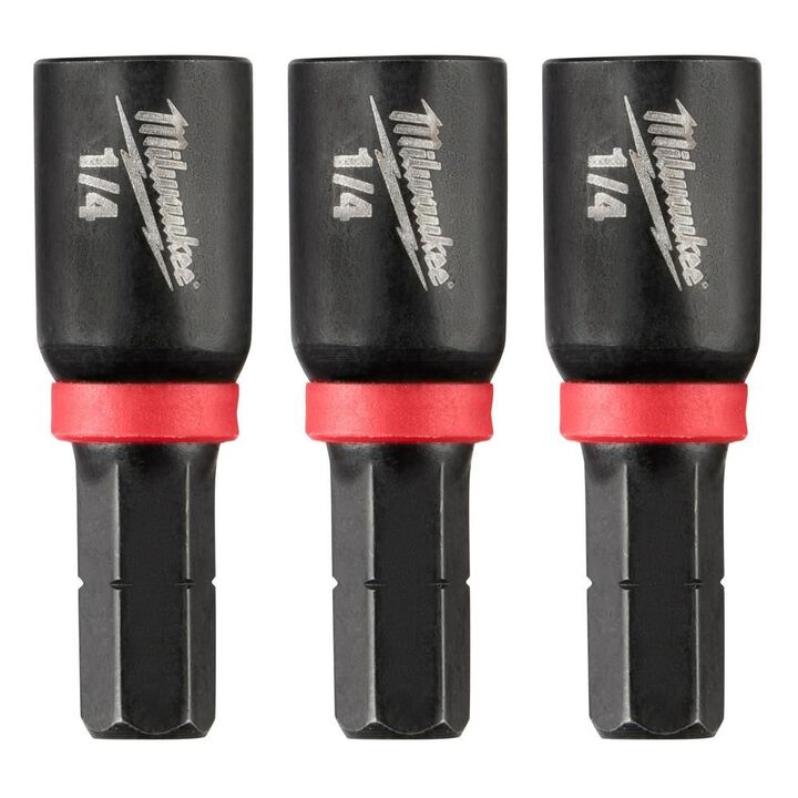 Milwaukee SHOCKWAVE 1/4 in. Insert Nut Driver 3PK, large image number 0