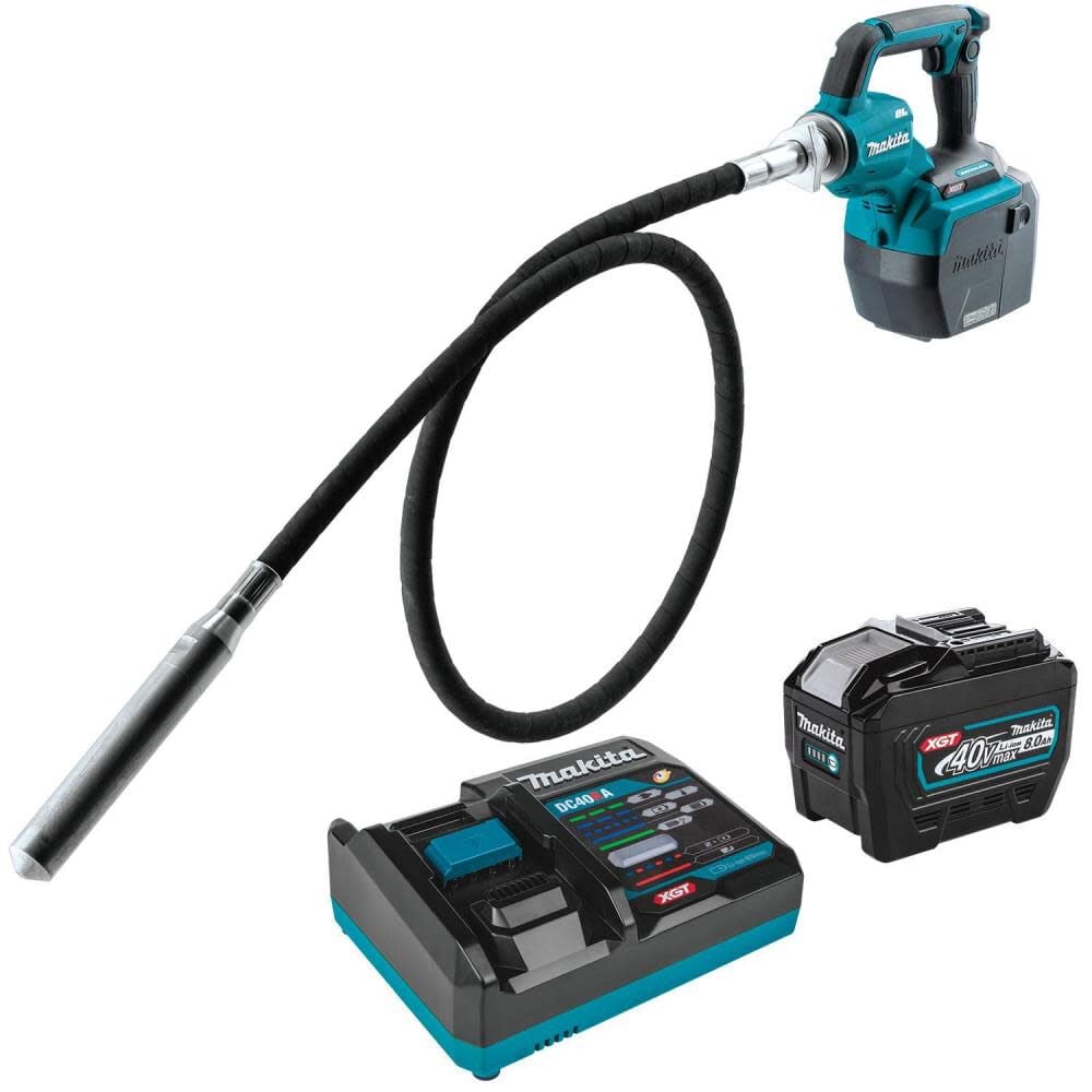 Makita 40V max XGT 8 ft Concrete Vibrator 8Ah Kit – GRV02L1