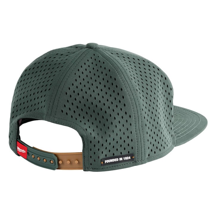 Milwaukee Flat Brim Snapback Green, large image number 7