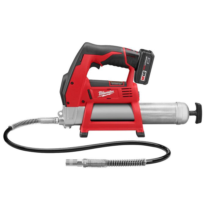 Milwaukee M12 Cordless Lithium-Ion Grease Gun Kit, large image number 11