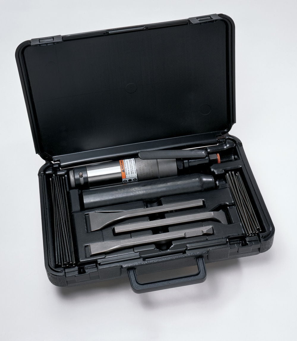 Ingersoll Rand Air Needle/Chisel Scaler Set, large image number 1
