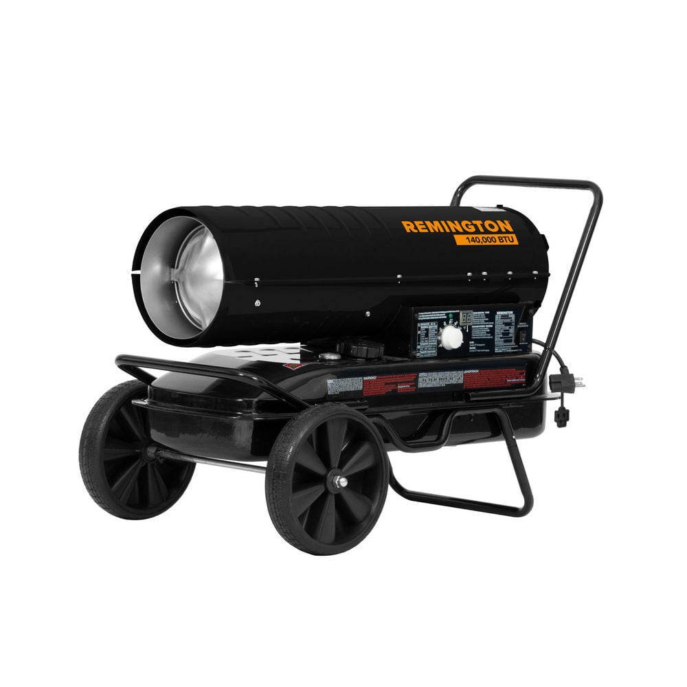 Remington 140000 BTU Kerosene Forced Air Heater with Thermostat, large image number 1