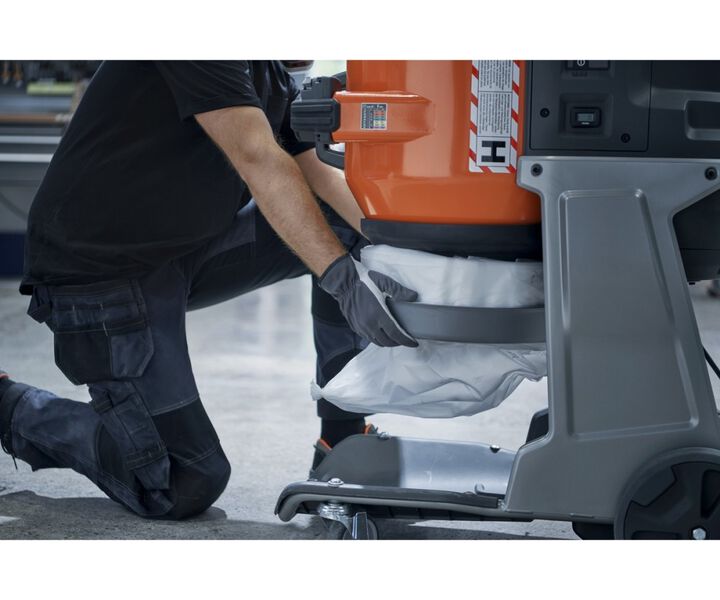 Husqvarna Construction DE 130 H 4HP 120-240V Electric HEPA Dust Extractor Reconditioned, large image number 17