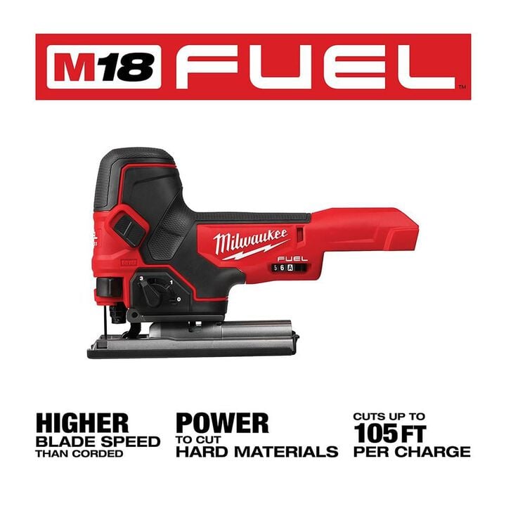 Milwaukee M18 FUEL Barrel Grip Jig Saw (Bare Tool), large image number 2
