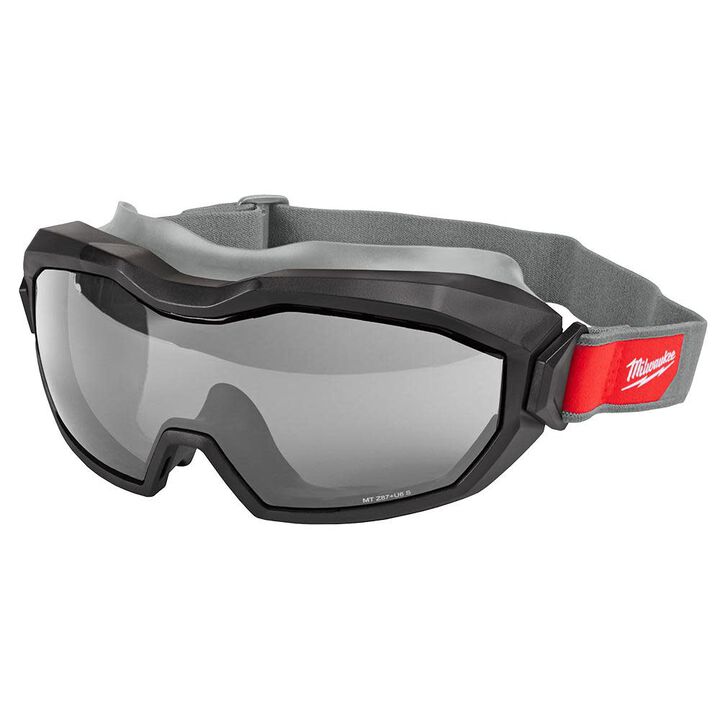 Milwaukee Non-Vented Goggle - Gray Dual Coat Lens, large image number 0