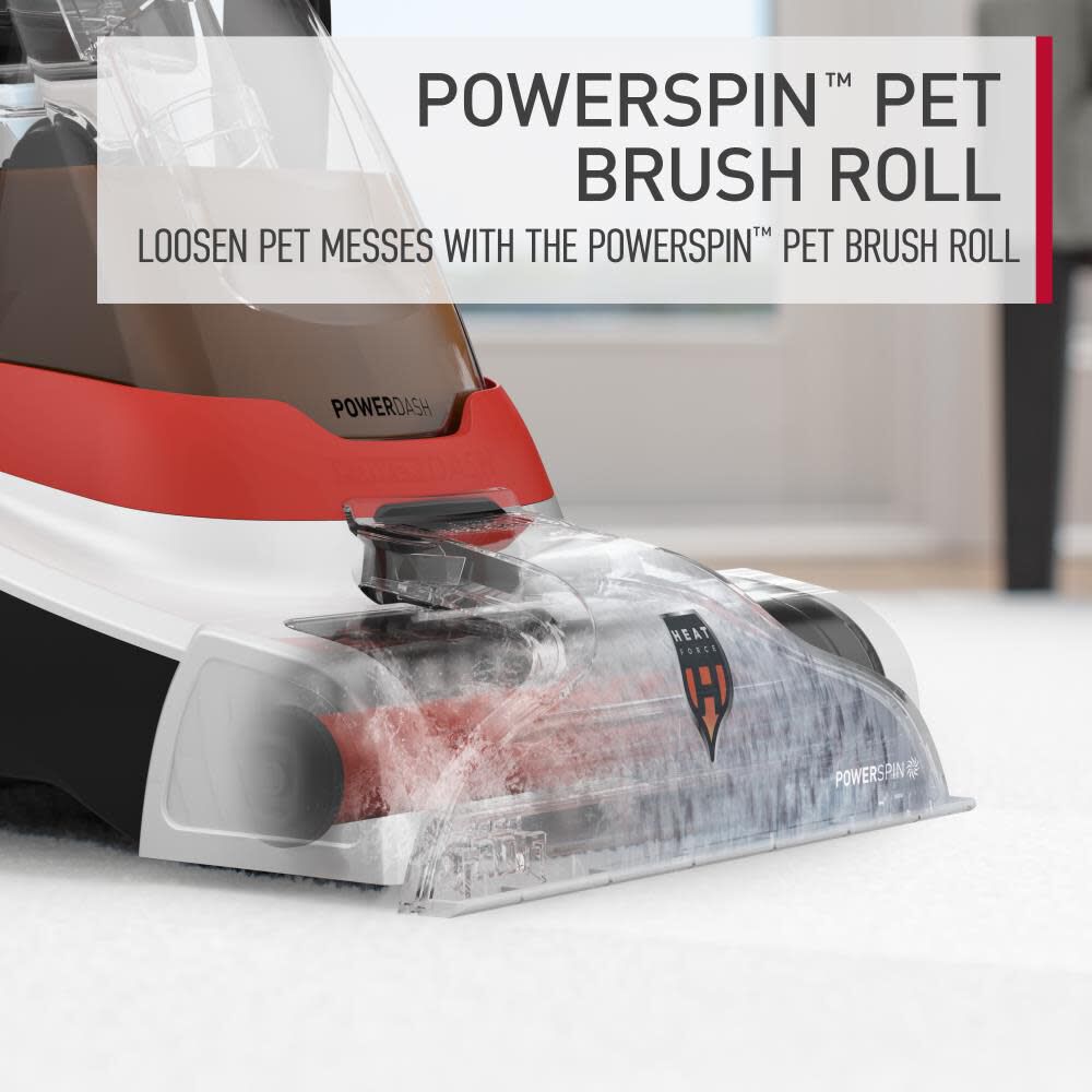 Hoover powerdash pet hotsell compact carpet cleaner