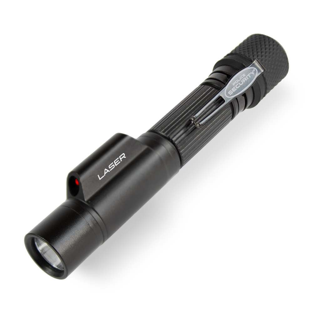 Police Security LASERLITE-R 400 Lumens Battery Powered Rechargeable Flashlight – 97711