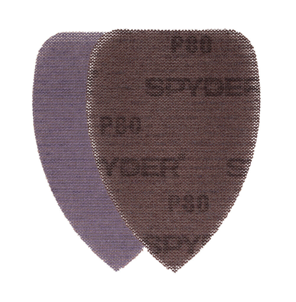 Spyder Detail Sander, 80 Grit Ceramic Net, 3-7/8 Inch Mouse, 5 Pieces, large image number 5
