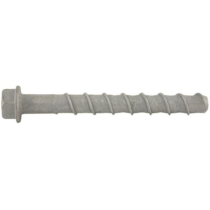 DEWALT Screw-Bolt+ 5/8 x 6 Inch Mechanically Galvanized Hex Head Concrete Screw Anchor 25 Pieces